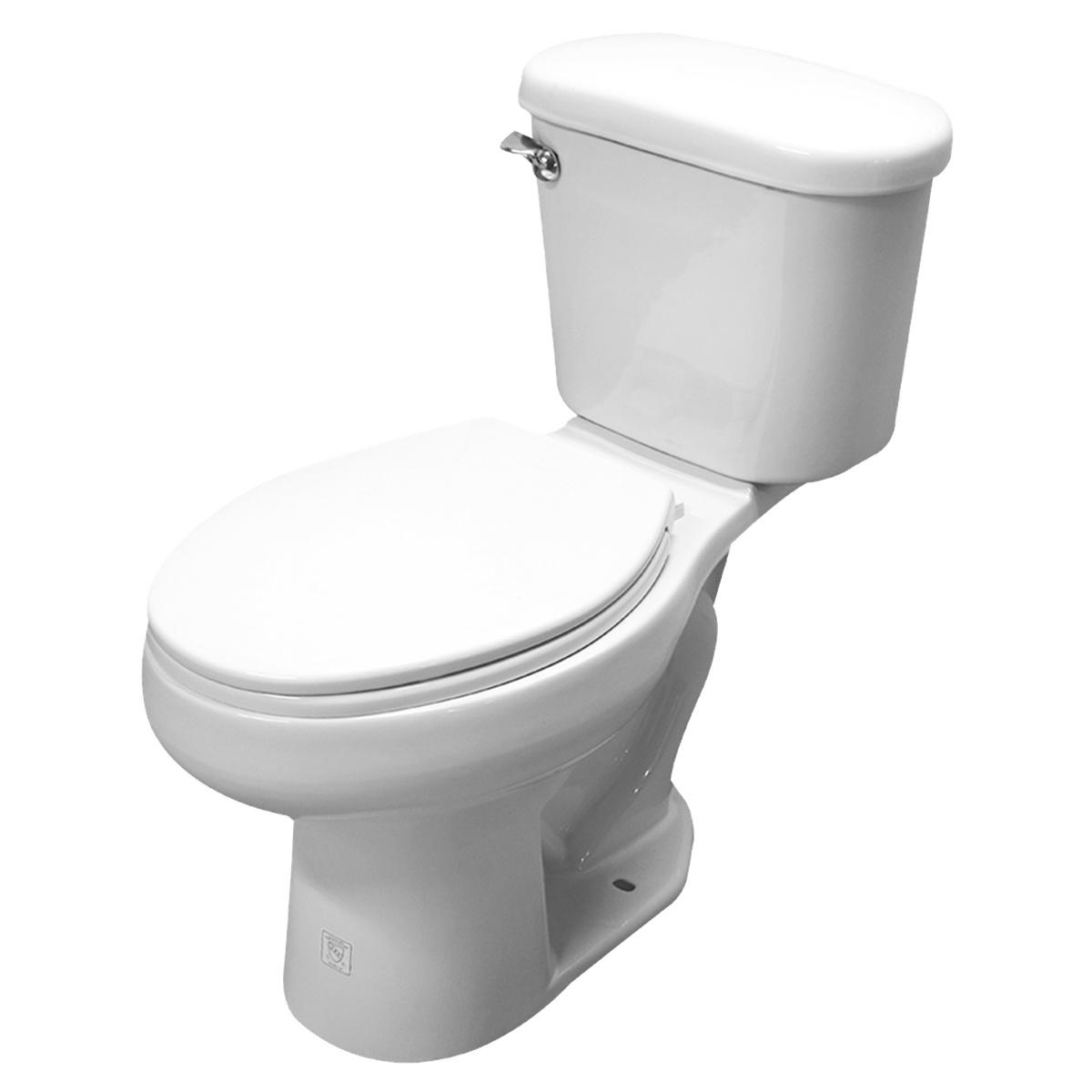 ELONG WHT.JOHN-IN-BOX TOILET