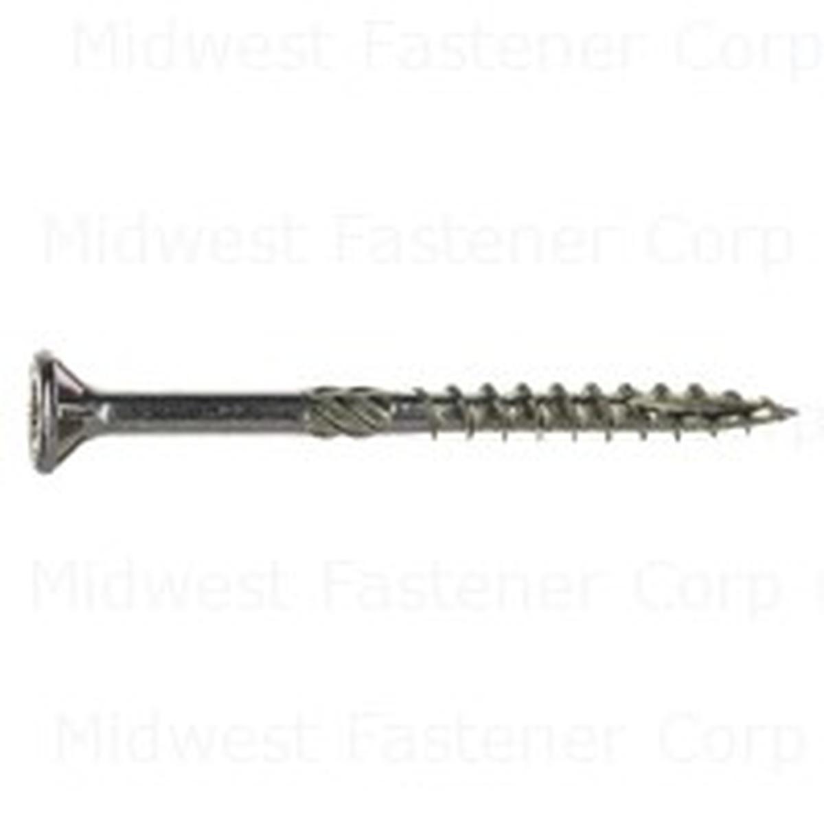 9 X 2 1/4-in Star Drive Wood Screw Gold