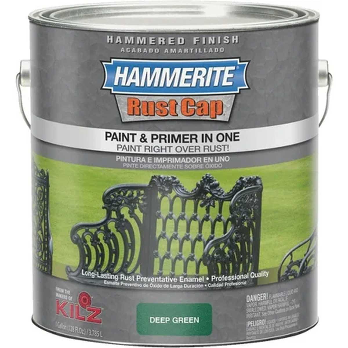 Hammered Enamel Paint Deep Green 1 gallon