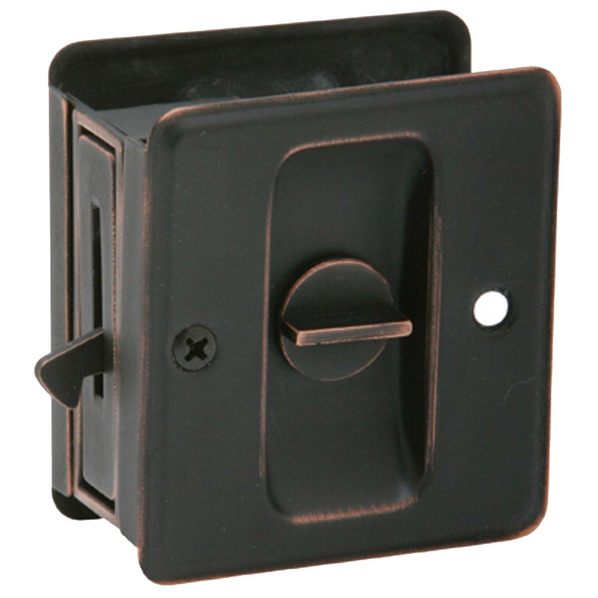 Schlage Bronze Privacy Pocket Lock