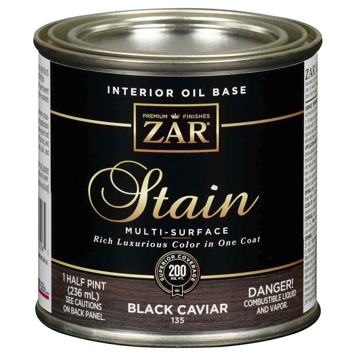 1/2-pt Black Caviar Wood Stain