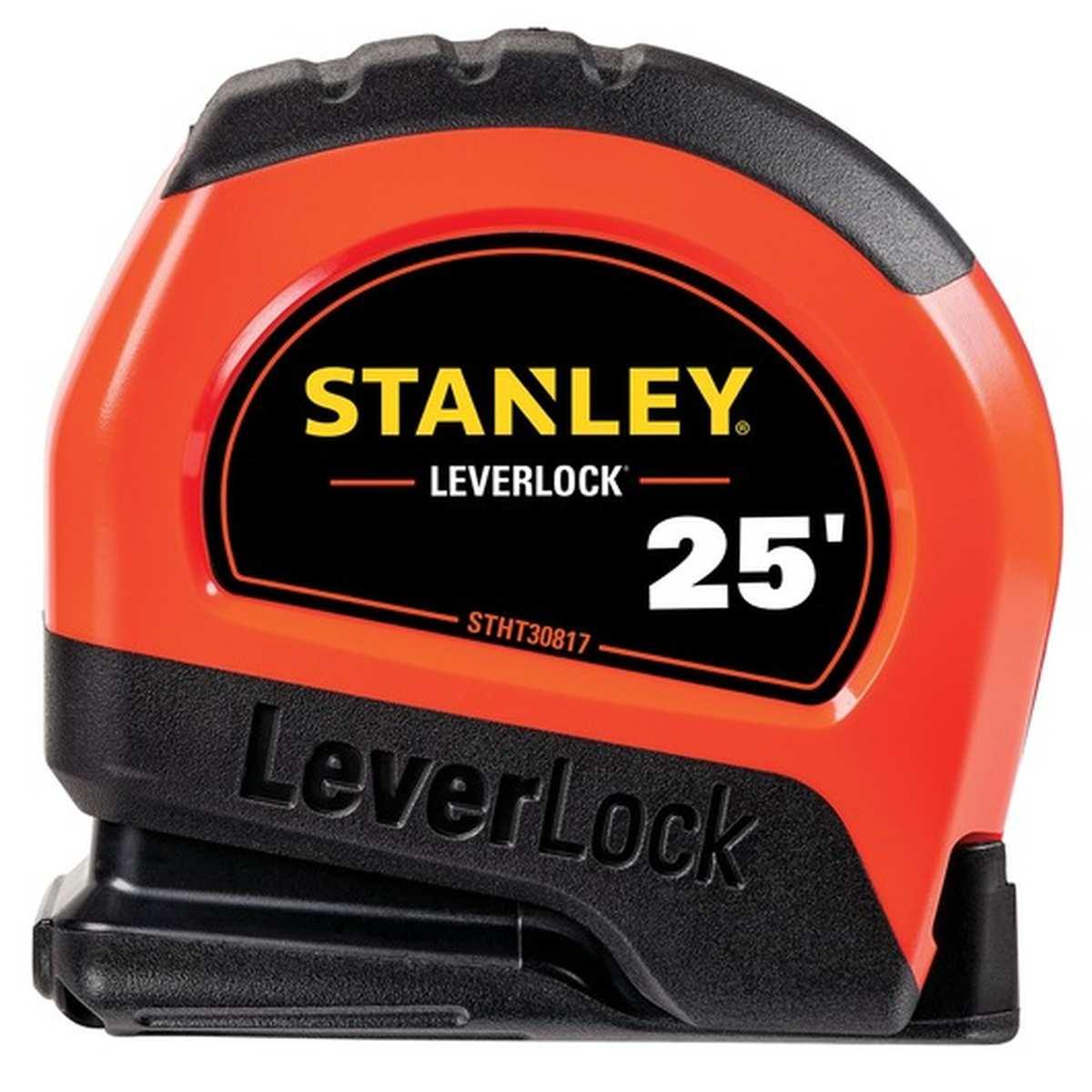 25 ft LeverLock High Visibility Tape Measure