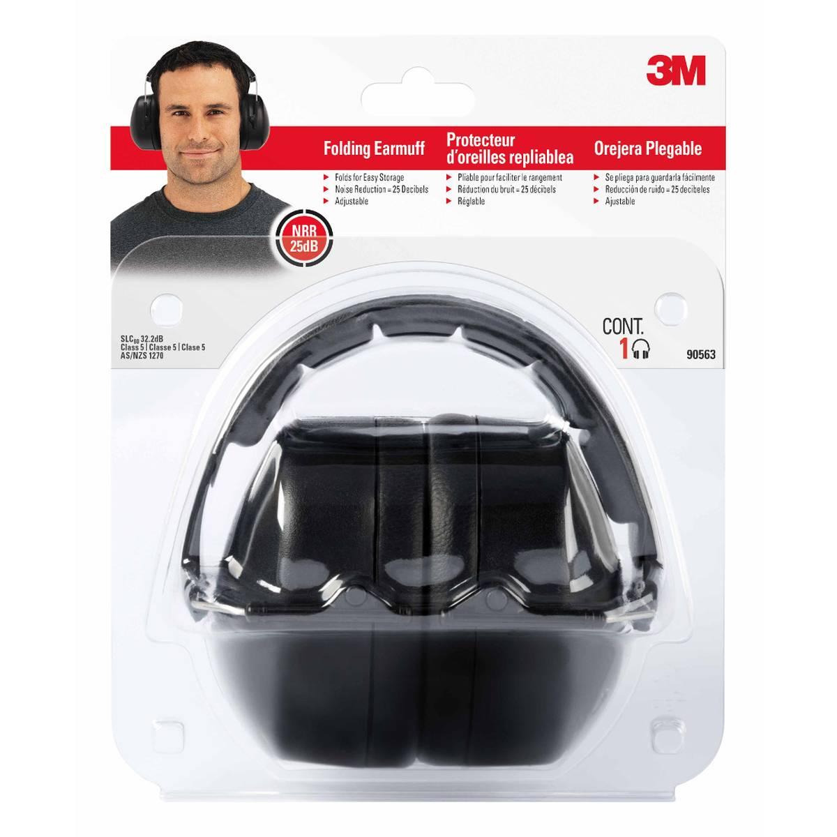 ADJUSTABLE FOLDING EARMUFF