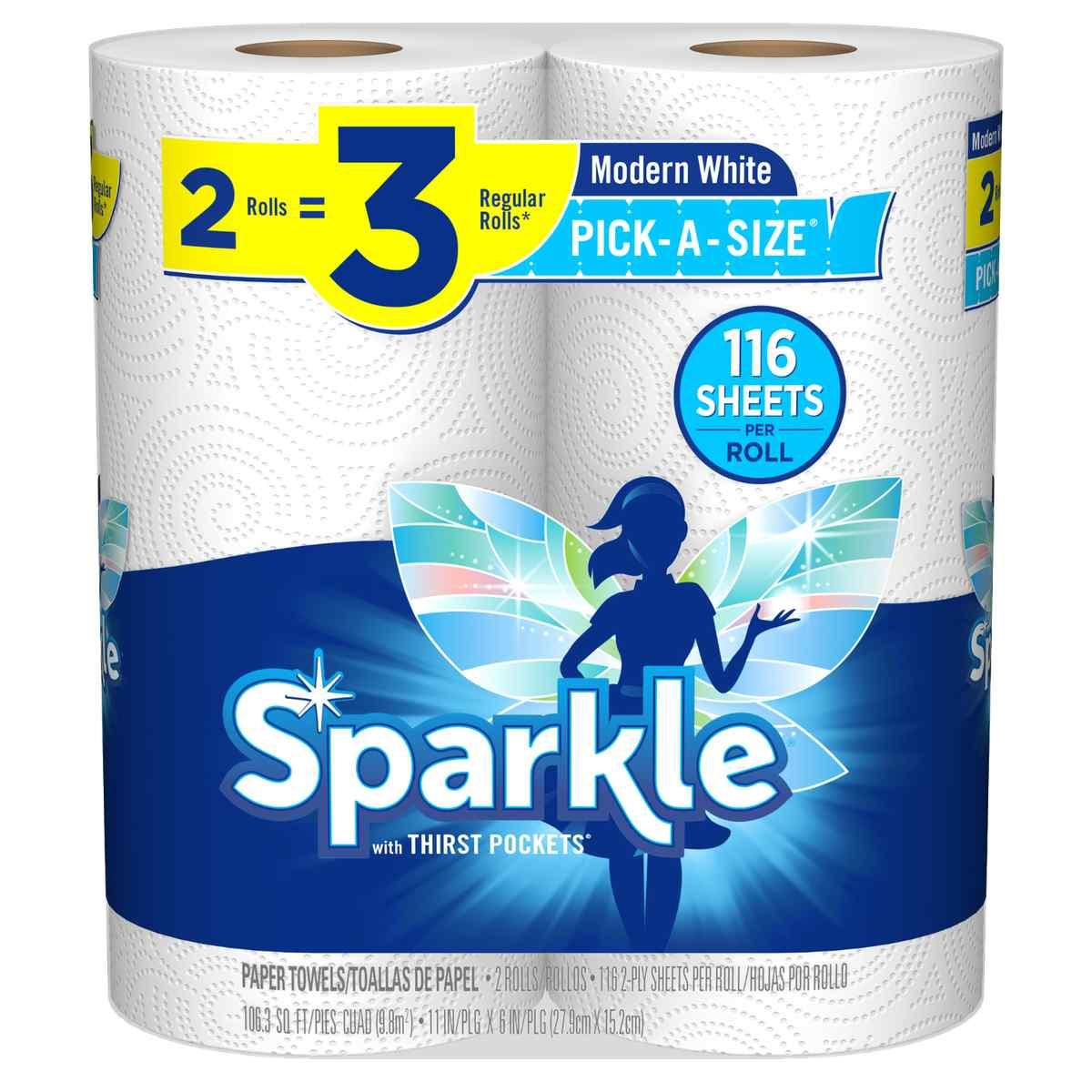 Sparkle 2-Pk Paper Towels