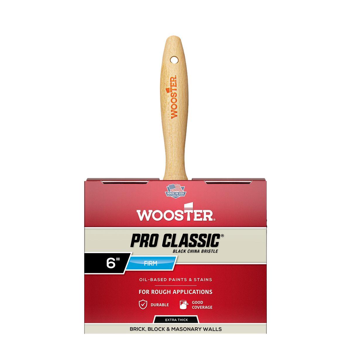 6-in Pro Classic Black Paint Brush