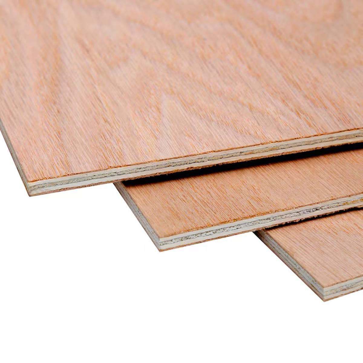 1/4 in Red Oak Plywood B-4 Grade Alt #1