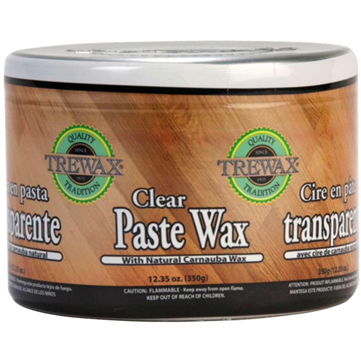 Trewax 12.35 oz Clear Paste Wax