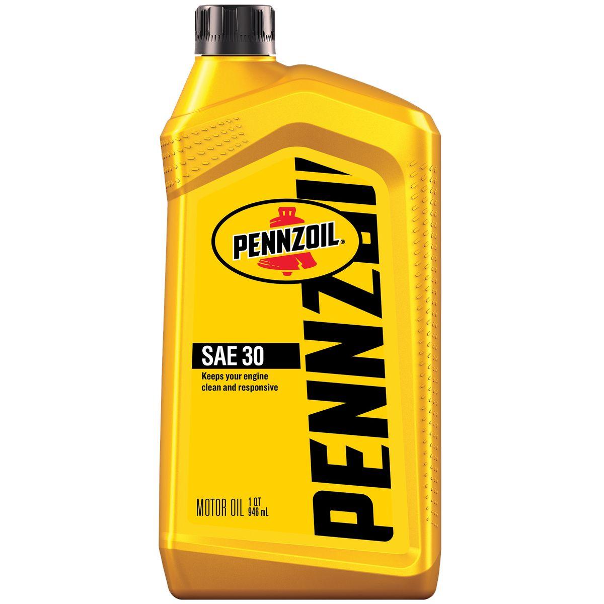 Pennzoil 550034991/3539 Motor Oil, 30WT, 1 quart Bottle