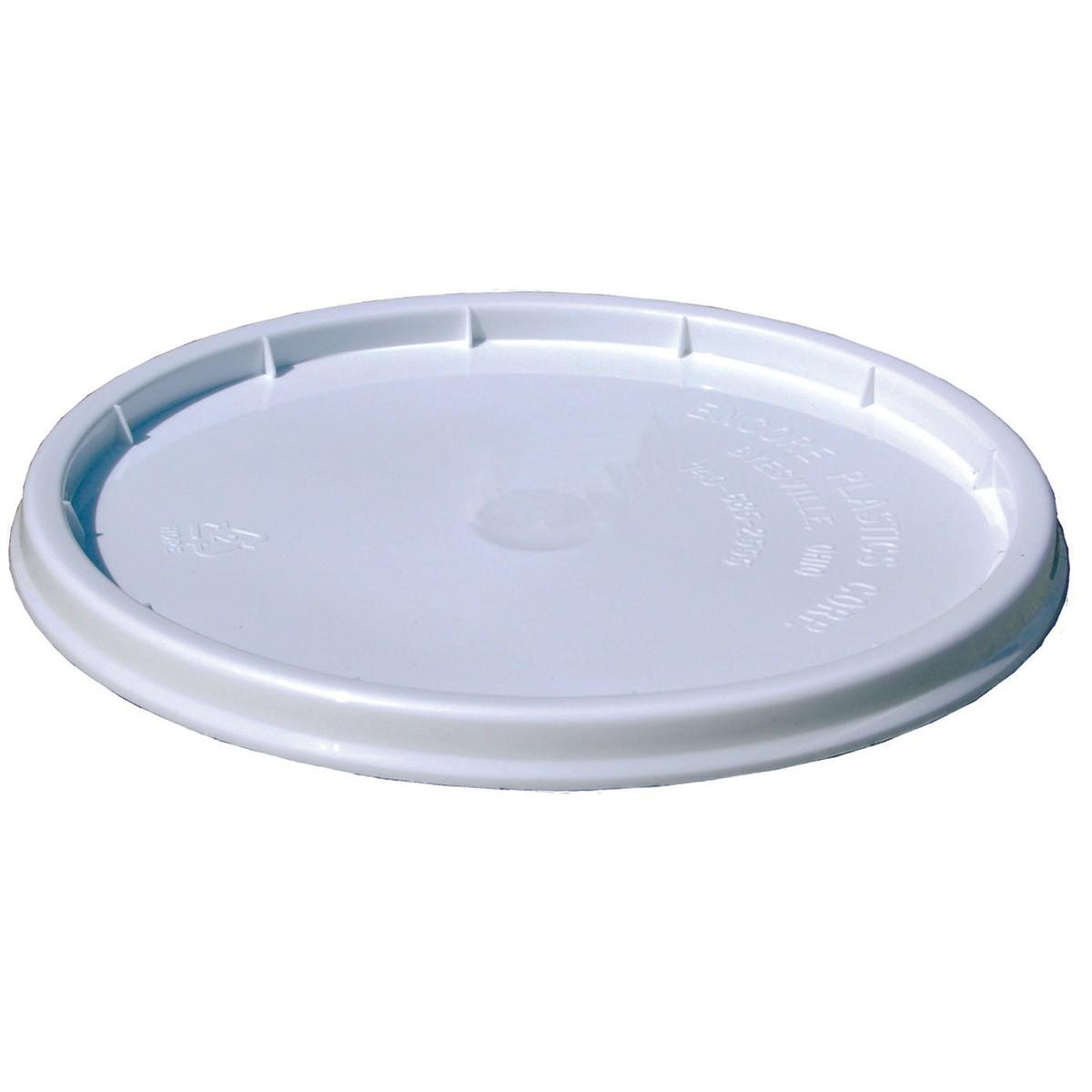 Leaktite-IPL Plastics 1130855 Pry-Off Lid, LLDPE, White