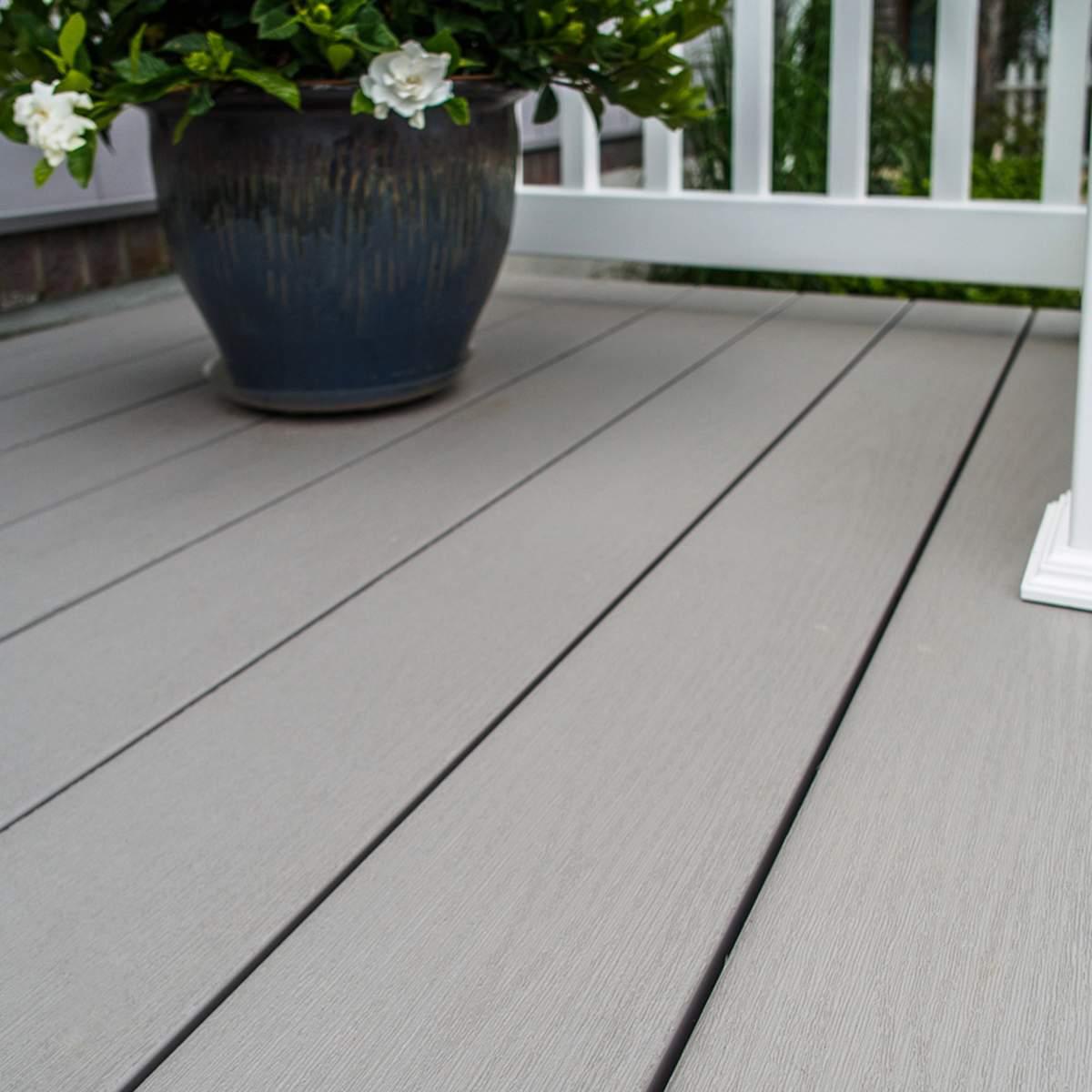 1-in x 5-1/2-in x 20-ft Serenity Harbor Grey Square Edge PVC Decking Board Alt #1