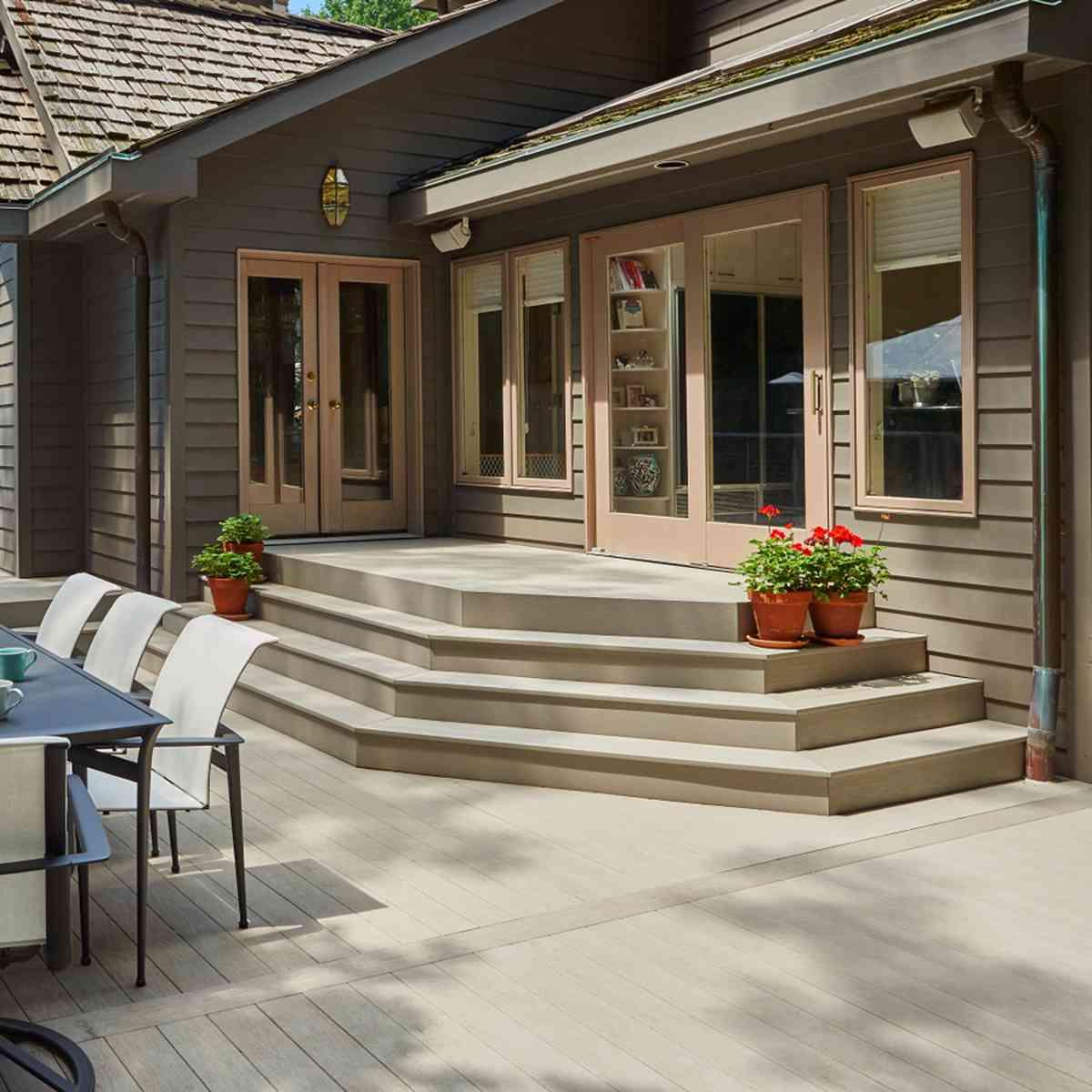 1-in x 5-1/2 in x 20-ft Serenity Sand Castle Grooved PVC Decking Board Alt #2