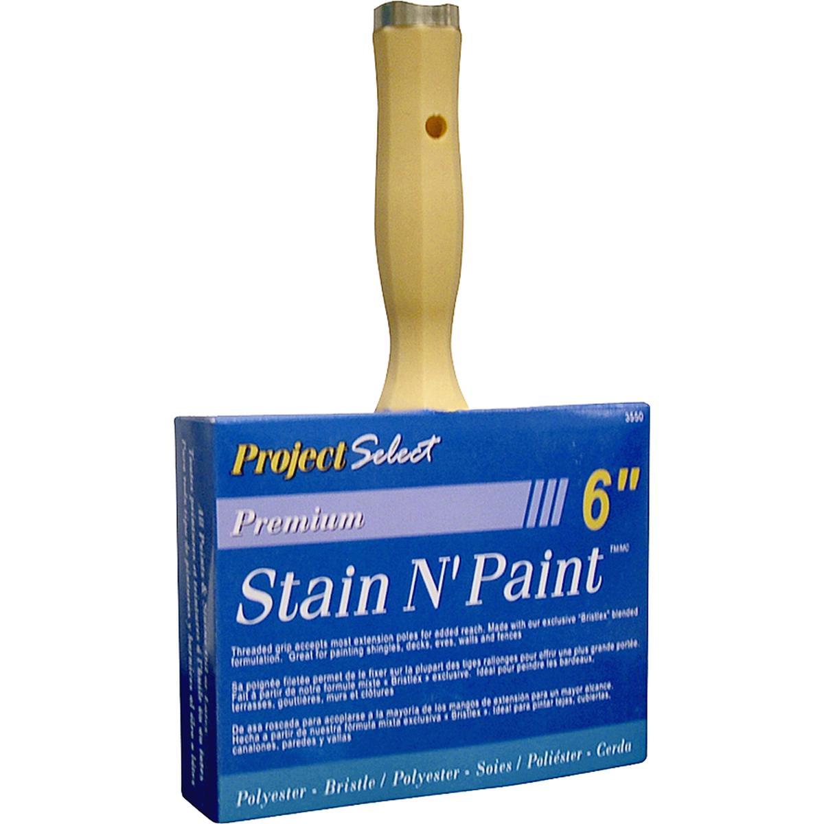 Brush Pnt Wht China Poly 6In
