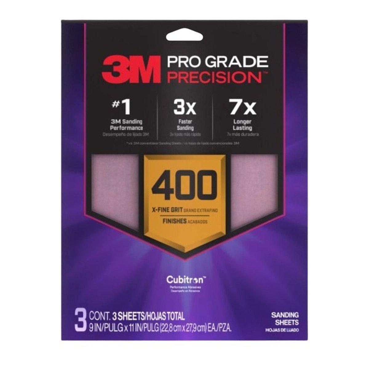 Sanding Sheet 400Grit 9 X 11In