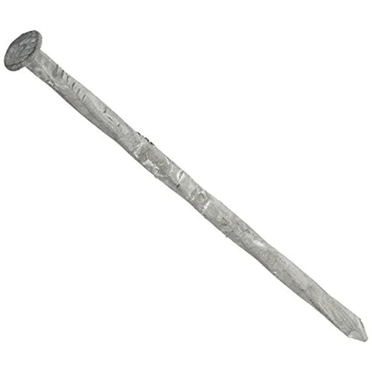 ProFIT 0010198 Deck Nail, 16D, 3-1/2 in L, Steel, Hot-Dipped Galvanized, Flat Head, Spiral Shank, 1 lb