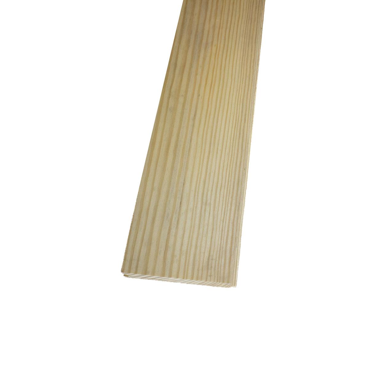 1-in x  6-in x 12-ft 2#2 Southern Yellow Pine Tongue and Groove Flooring Board Square EdgeC & Better Alt #1