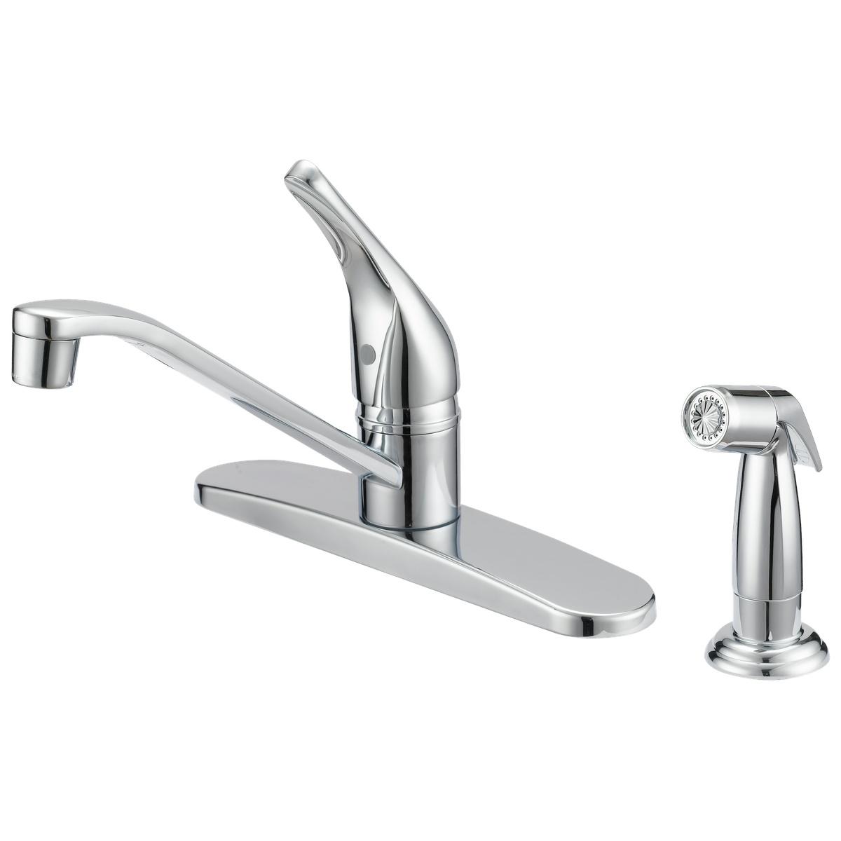FAUCET KITCHEN 8IN LEVER CHRM