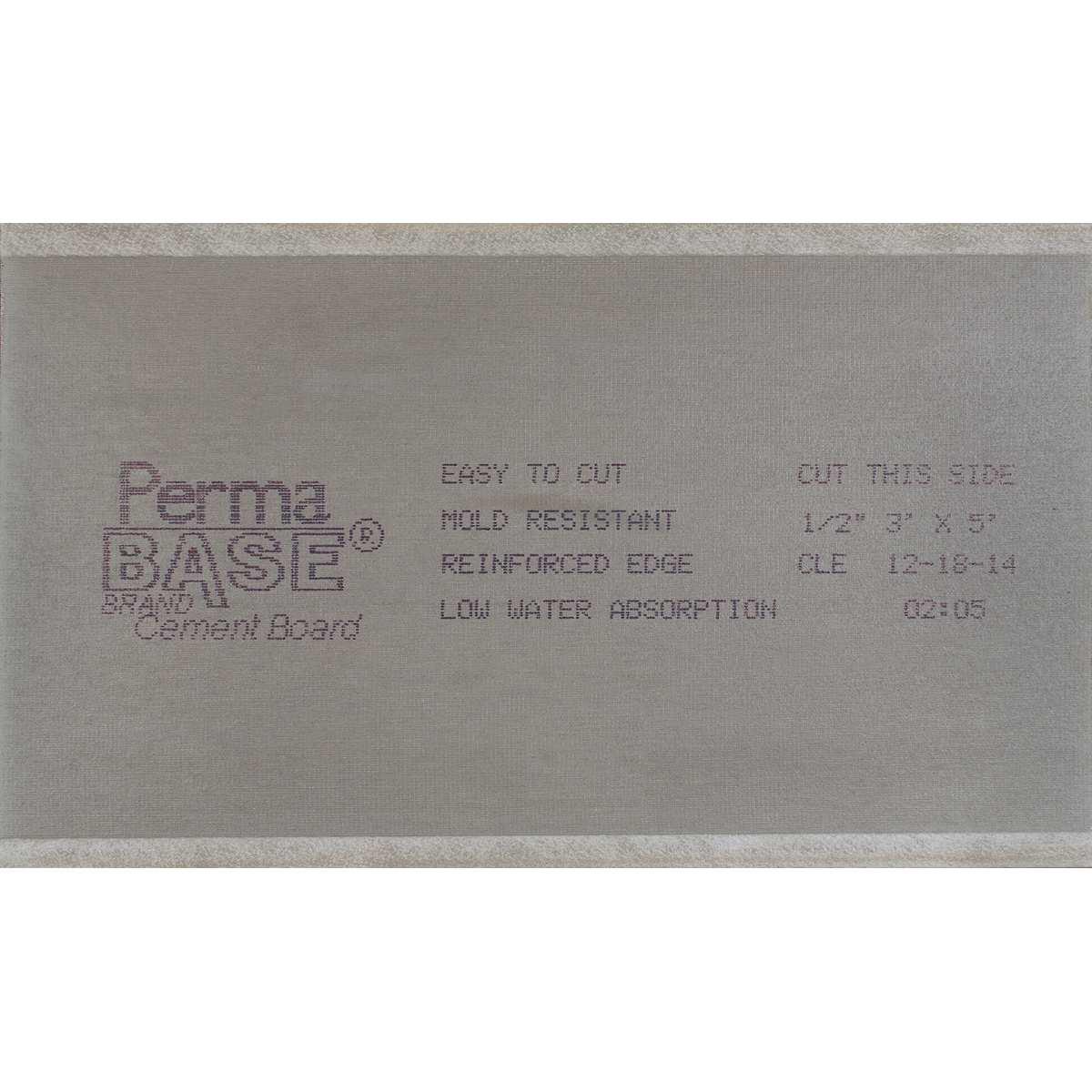 TILE BACKER BOARD  1/2" 3X5