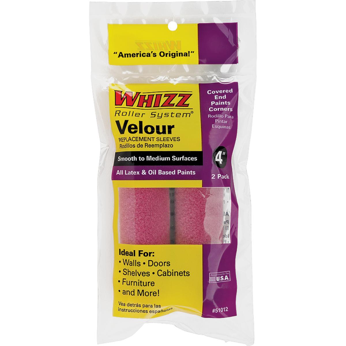 Velour Roller Cover, 2-Pack, 6 in x 1/8