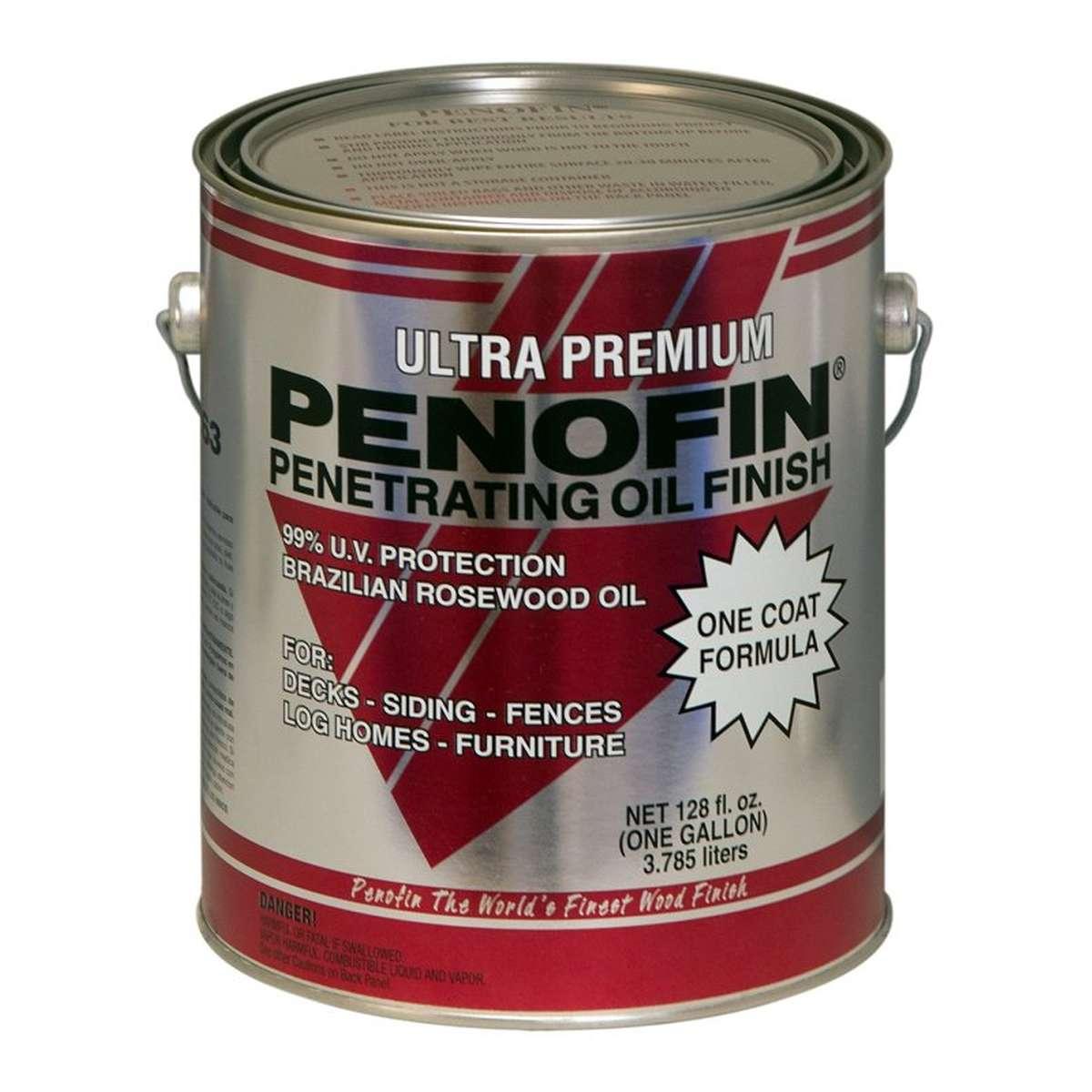 Penofin F3MBAGA Wood Stain, Transparent Bark, 1 gal