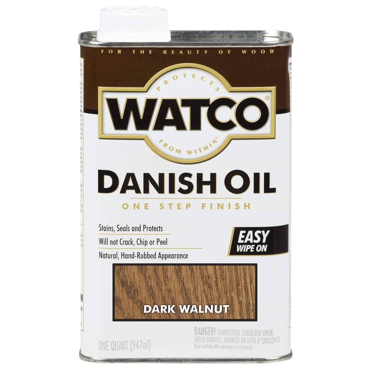 Danish Oil Dark Walnut 1 Quart