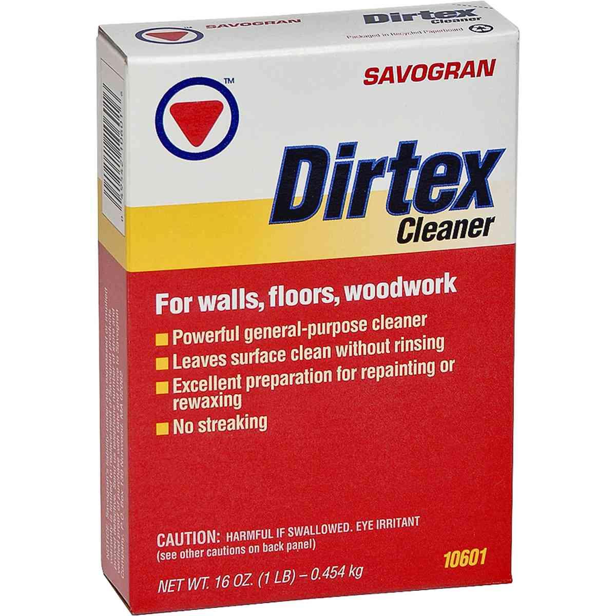 Dirtex 10601 Cleaner, 1 lb, Box, Solid, Orange