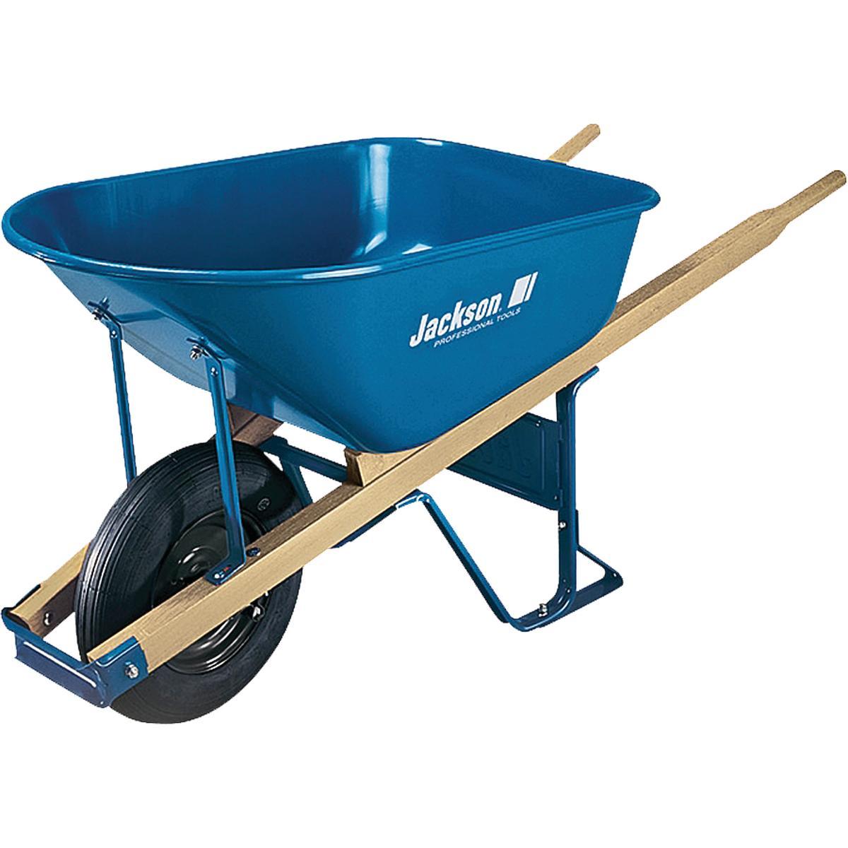 6CU.FT.JACKSON STEEL WHEELBARROW