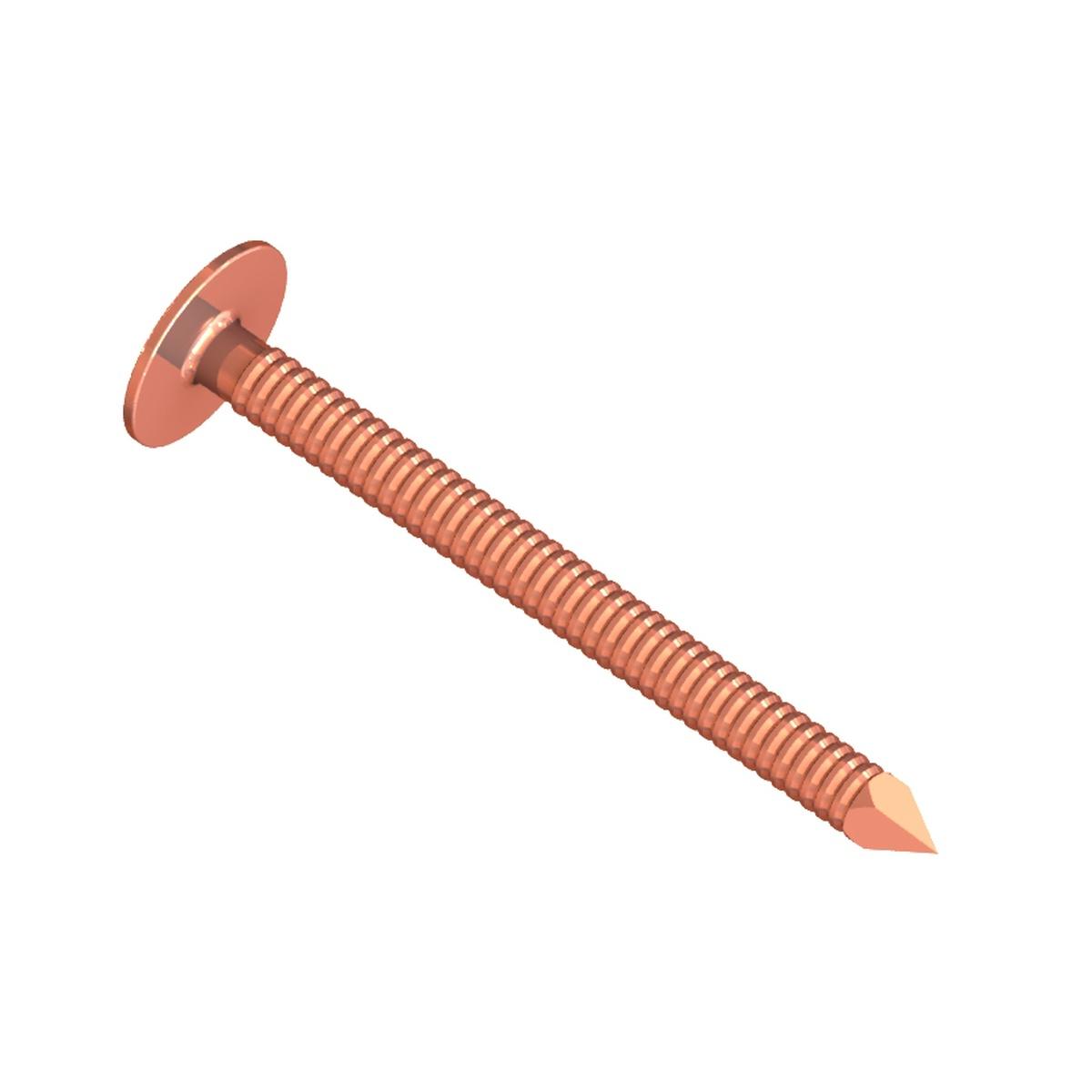 Copper Roofing Nail 1-1/2-in    5#