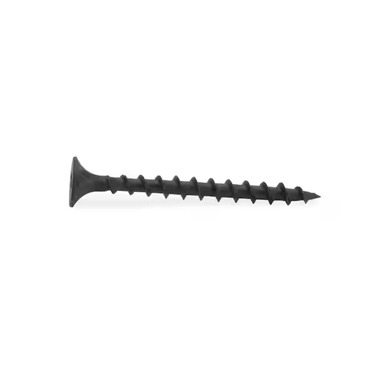 Orgill Bulk Nails 93427 Screw, #6 Thread, 1-5/8 in L, Coarse Thread, Bugle Head, Phillips Drive, Sharp Point, Phosphate