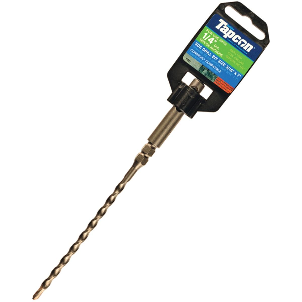 TAPCON DRILL BIT 3/16X7 SDS 1149