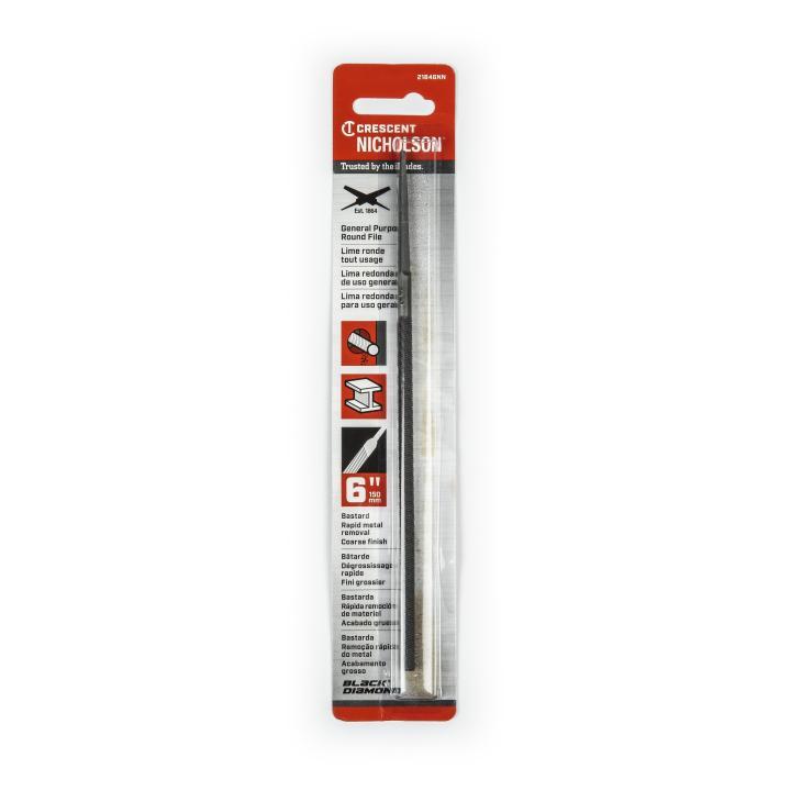 T21846 Round File 6 in Single Cut Bastard