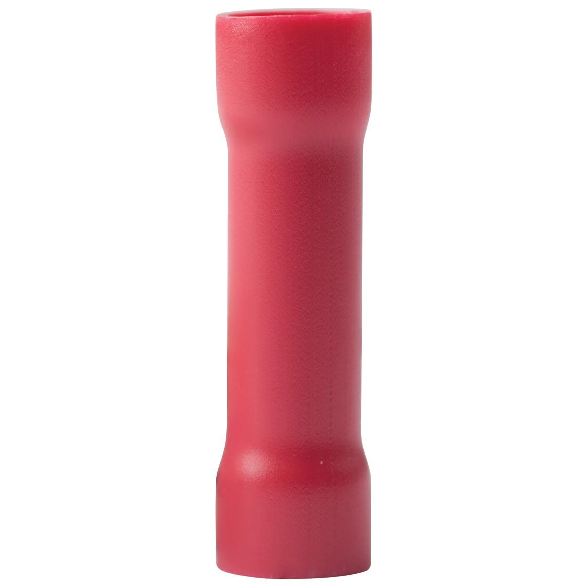 Gardner Bender 20-121 Insulated Butt Splice Connector, 600 V, 22 to 18 AWG Wire, Red