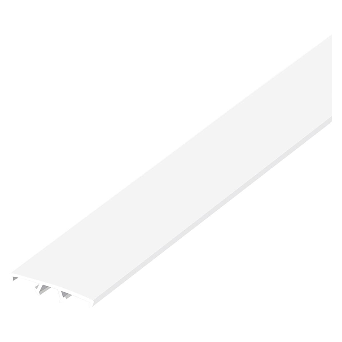 1-1/2 in x 8 ft White Vinyl Porch Screening System Cap