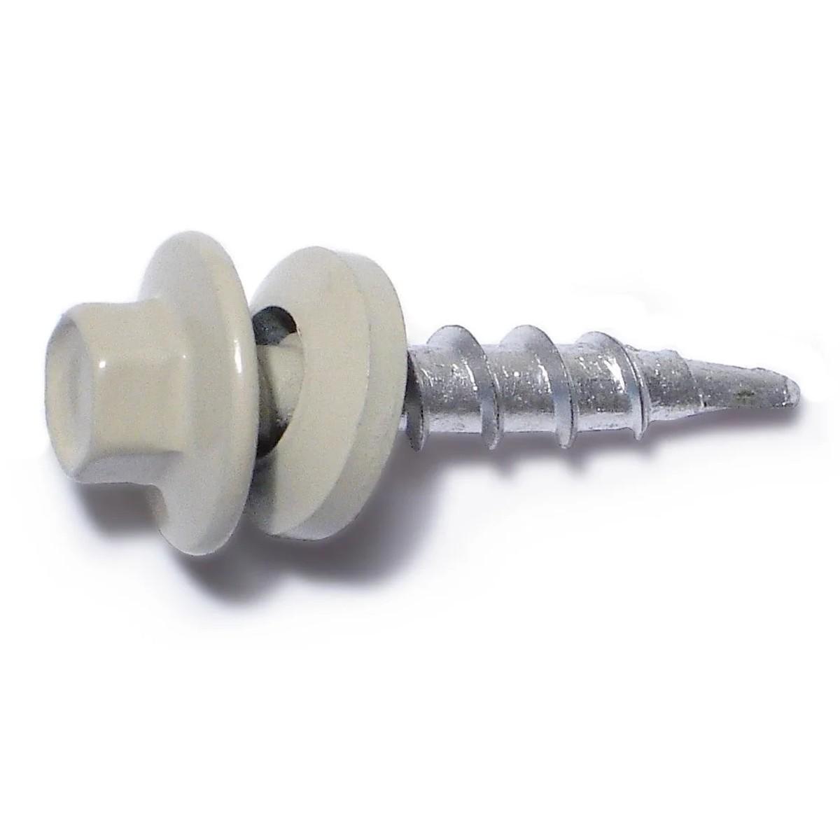 10X1-Beige Pole BarnScrew s (Bx)