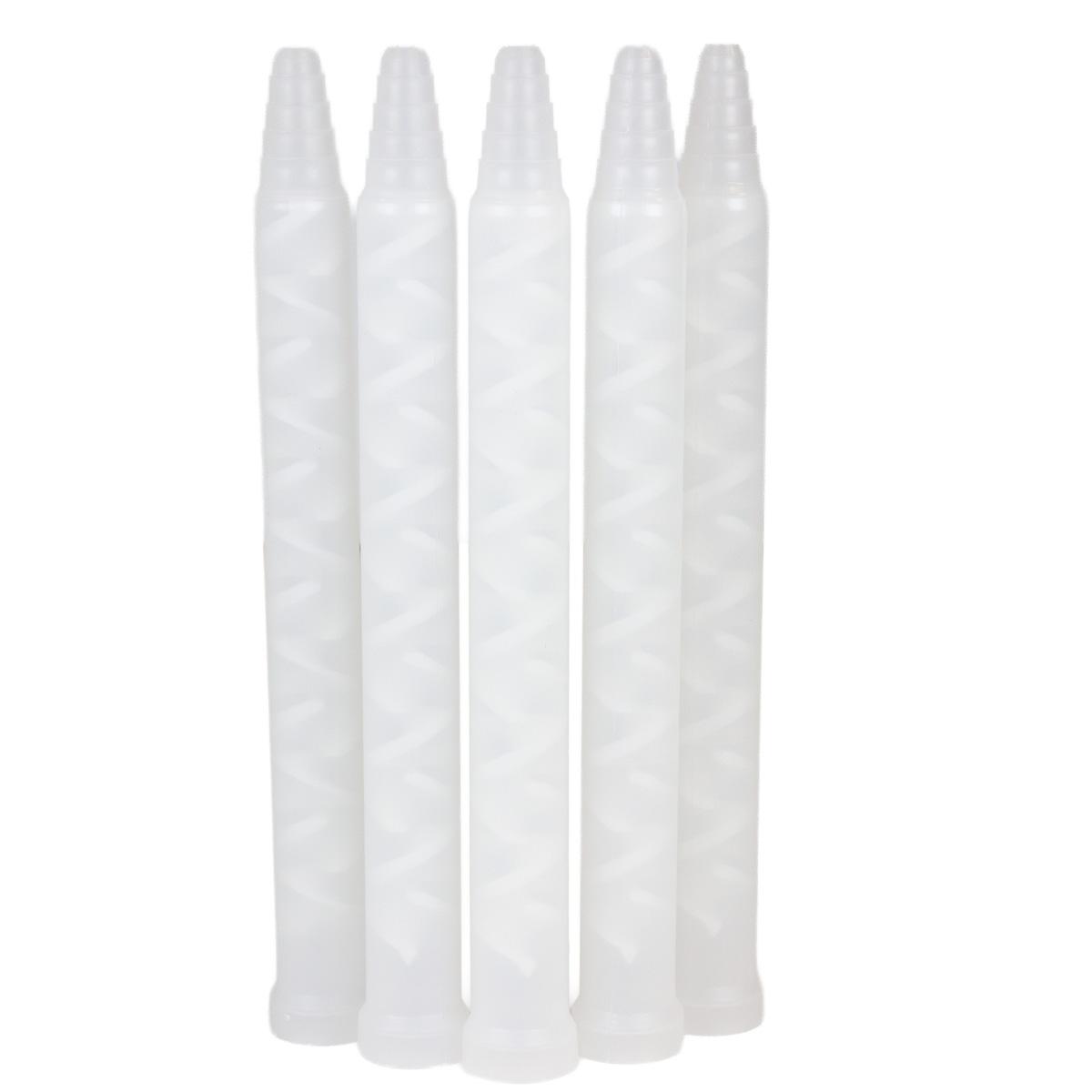 Static Mixing Nozzles Disposable Nozzles for Two-Part Epoxy Cartridges