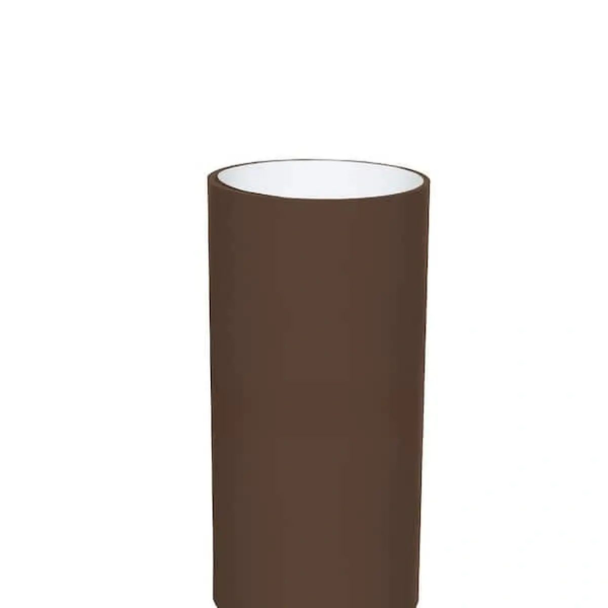 Amerimax 69124 Trim Coil, 50 ft L, 0.018 Gauge, Aluminum, Brown, Painted