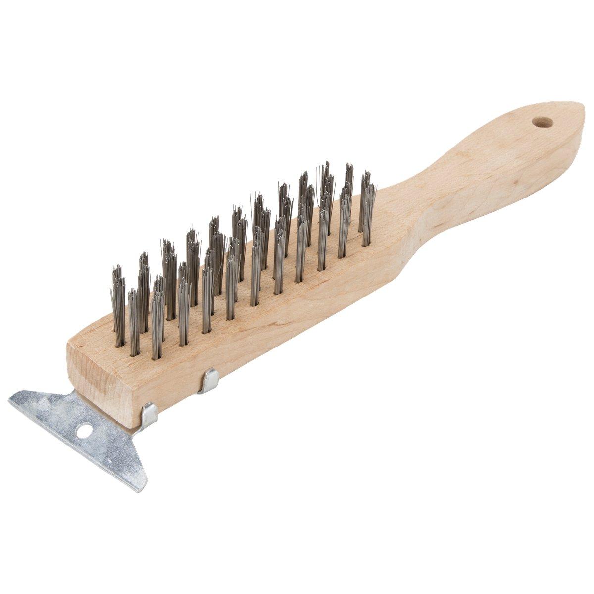 Hd Wire Brush W/Scraper 01411S Alt #1