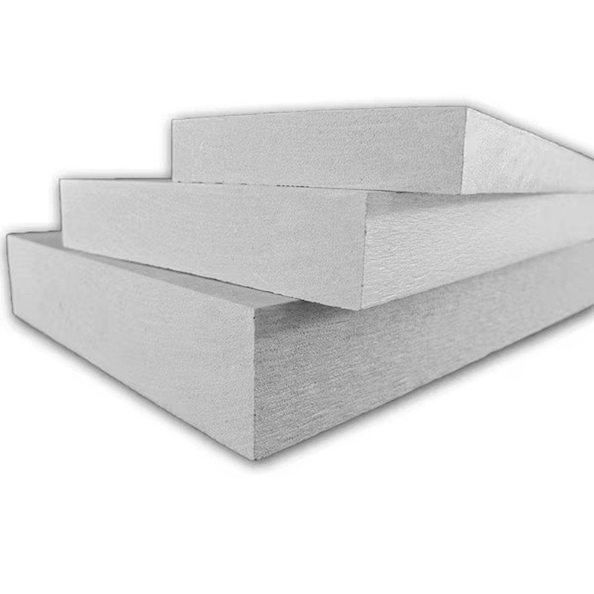 2 x 6 x 16' Boral TruExterior Trim Board, Woodgrain-Smooth Primed