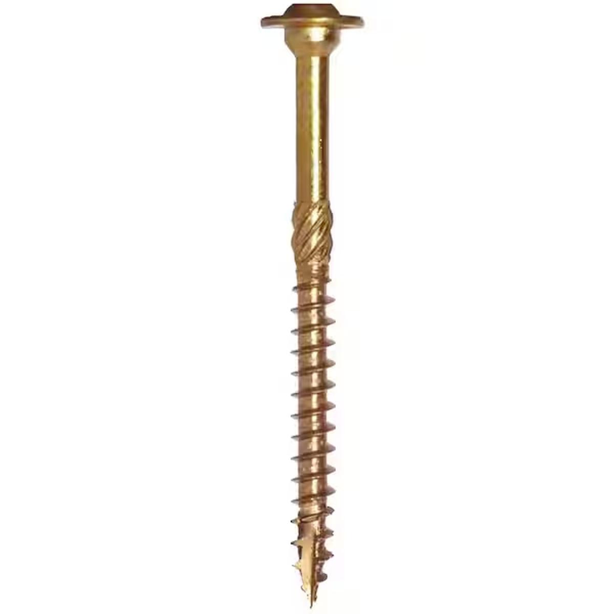 GRK Fasteners RSS 10137 Structural Screw, #10 Thread, 3-1/8 in L, Washer Head, Star Drive, Steel, 800 BX