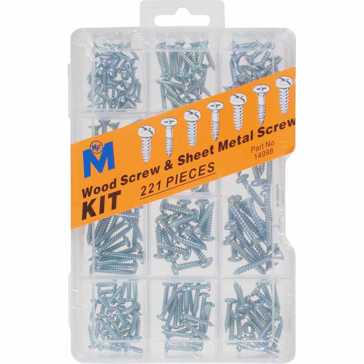 Screw Wood Sheet Metal Assorted