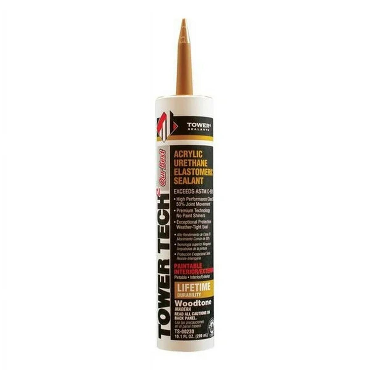 Tower Tech Woodtone Urethane-Modified Acrylic Sealant 10.1 oz