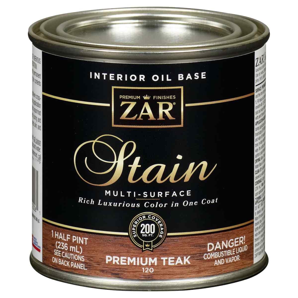 1/2-pt Wood Stain Teak Natural