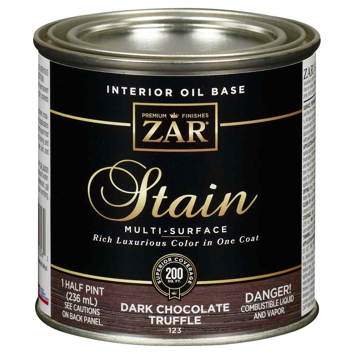 1/2-Pt Dark Chocolate Truffle Interior Wood Stain