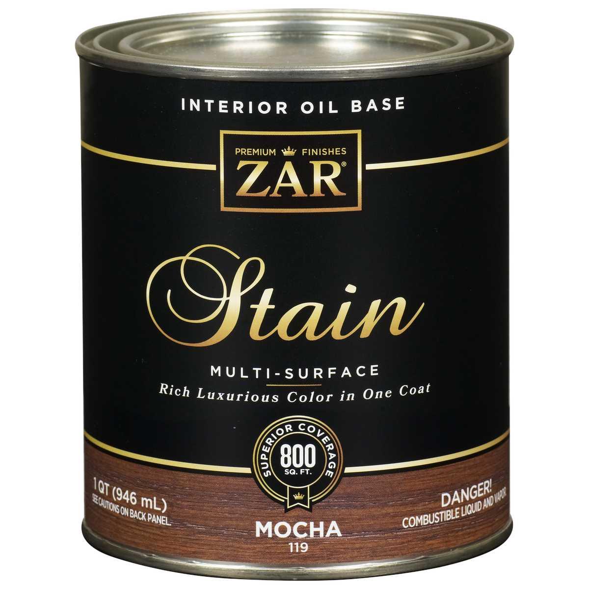 1-Qt Mocha Interior Wood Stain