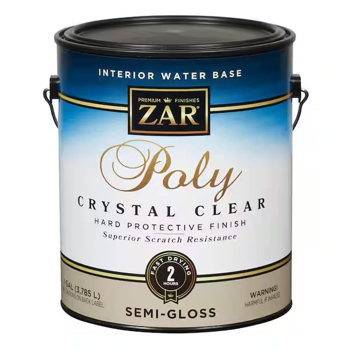1-Gal Aqua Interior Polyurethane Semi Gloss