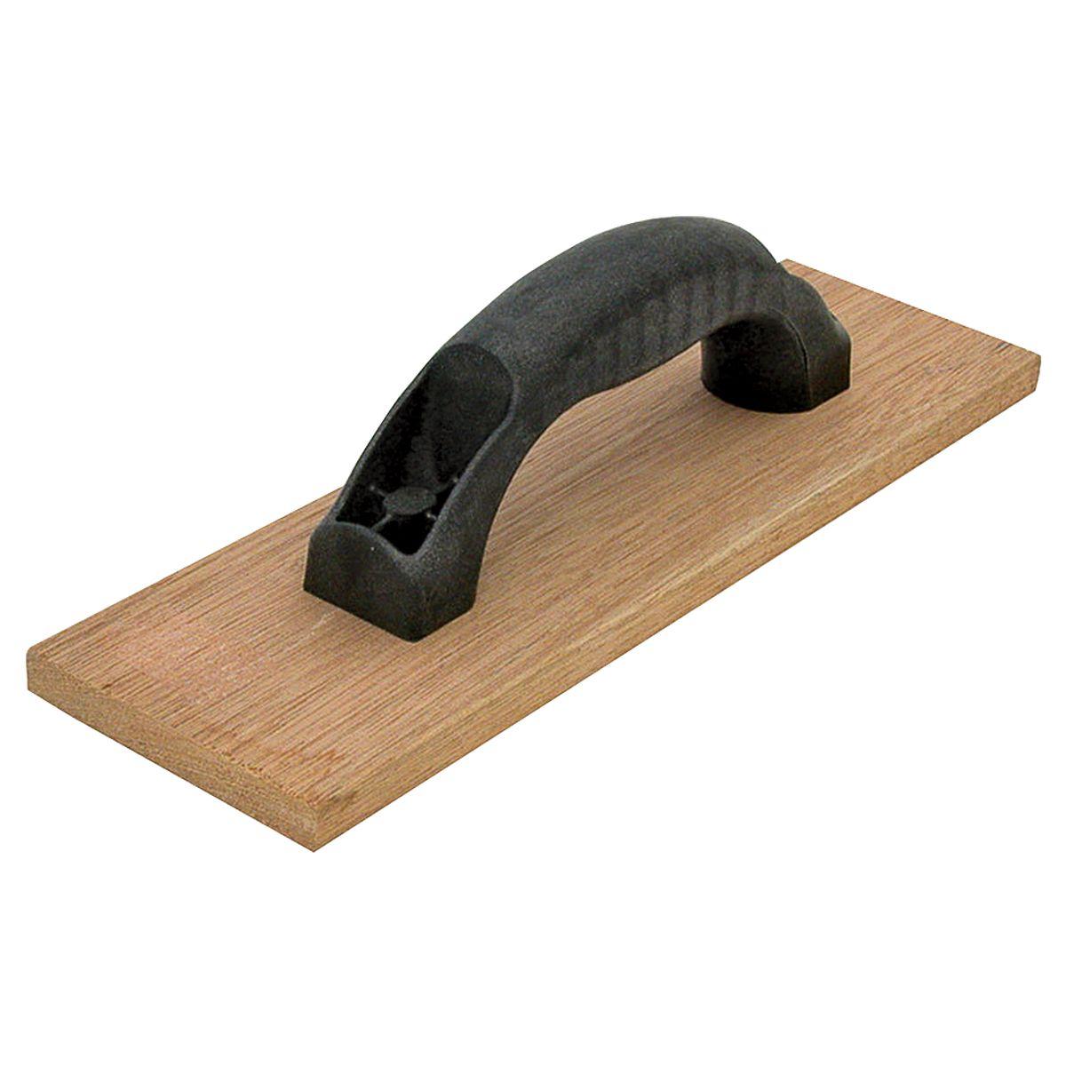 QLT WF944 Hand Float, 14 in L Blade, 3-1/2 in W Blade, 1/2 in Thick Blade, Mahogany Blade, Structural Foam Handle