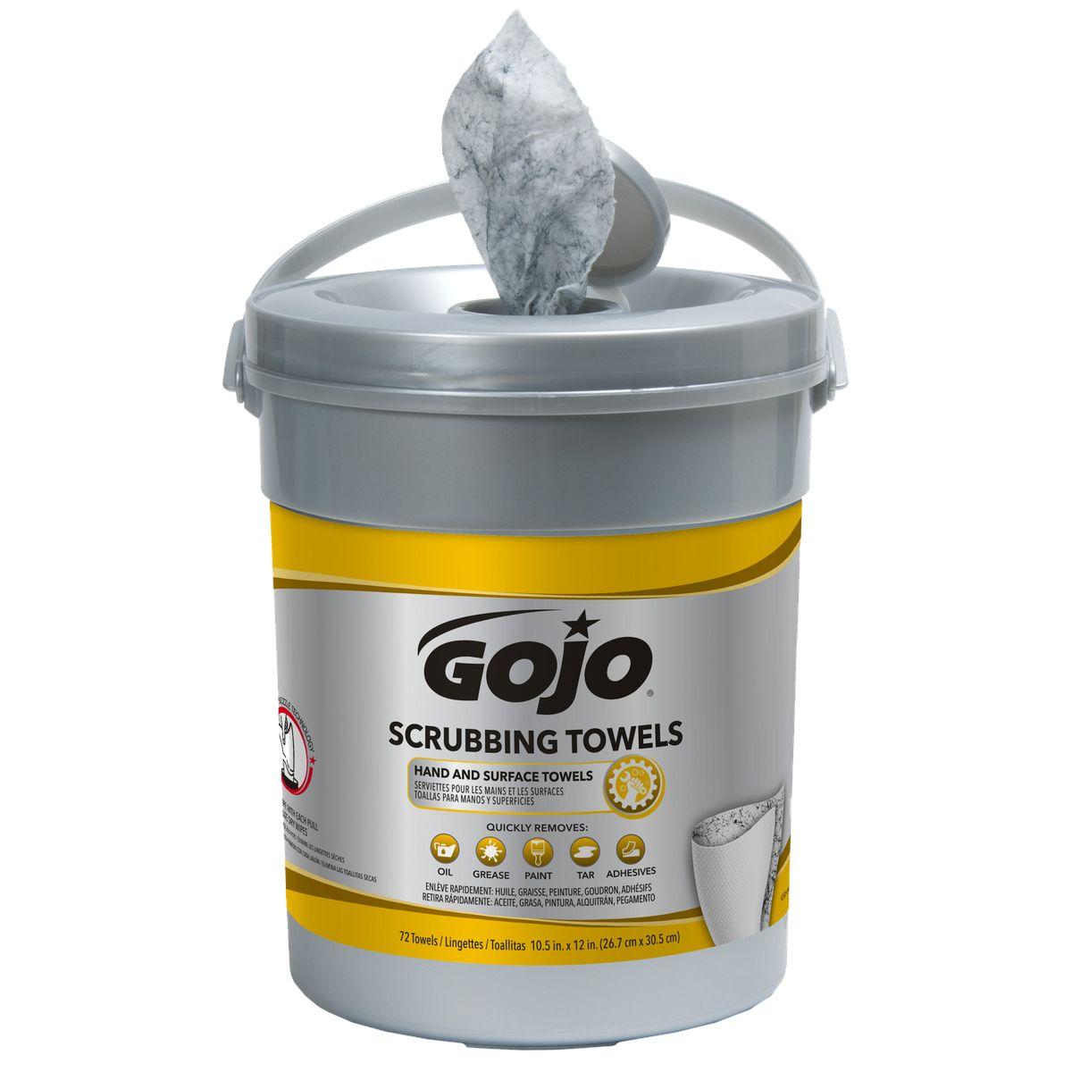 TOWEL SCRUBBING 72CT CONTAINER