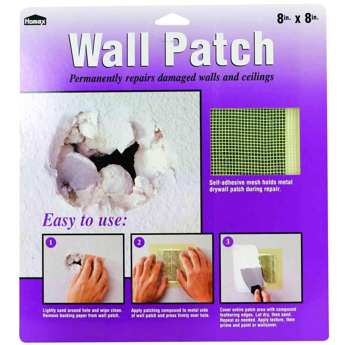 Homax 5508 Wall Patch, 8 x 8 in Dimensions
