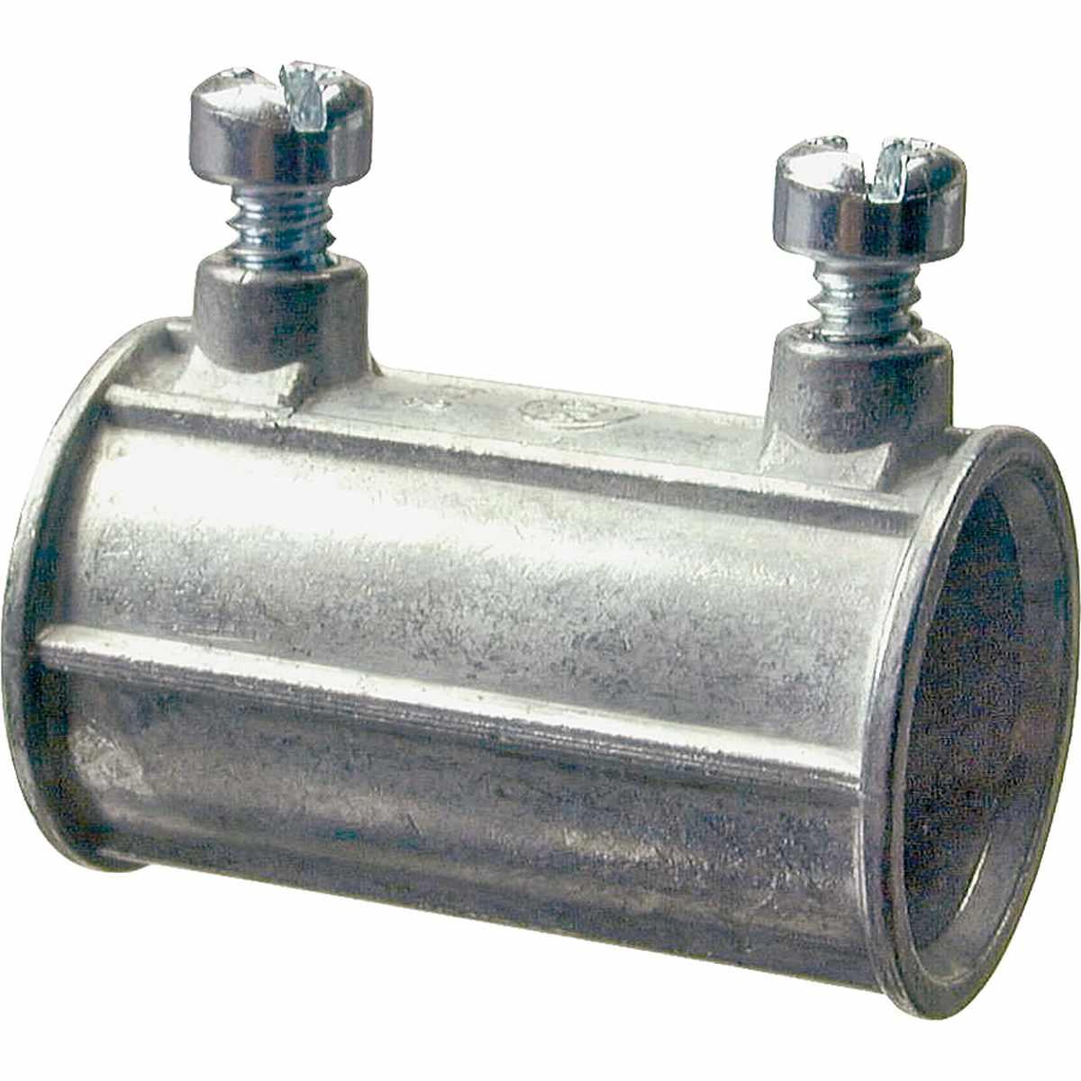 Halex 91221 Set Screw Coupling, 1/2 in, Zinc, 1/BAG