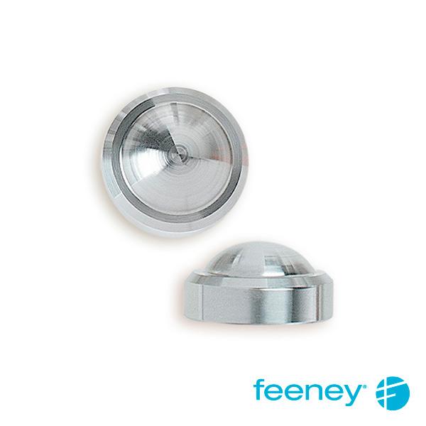 Feeney Stainless Steel Chamfer End Cap 4-Pack