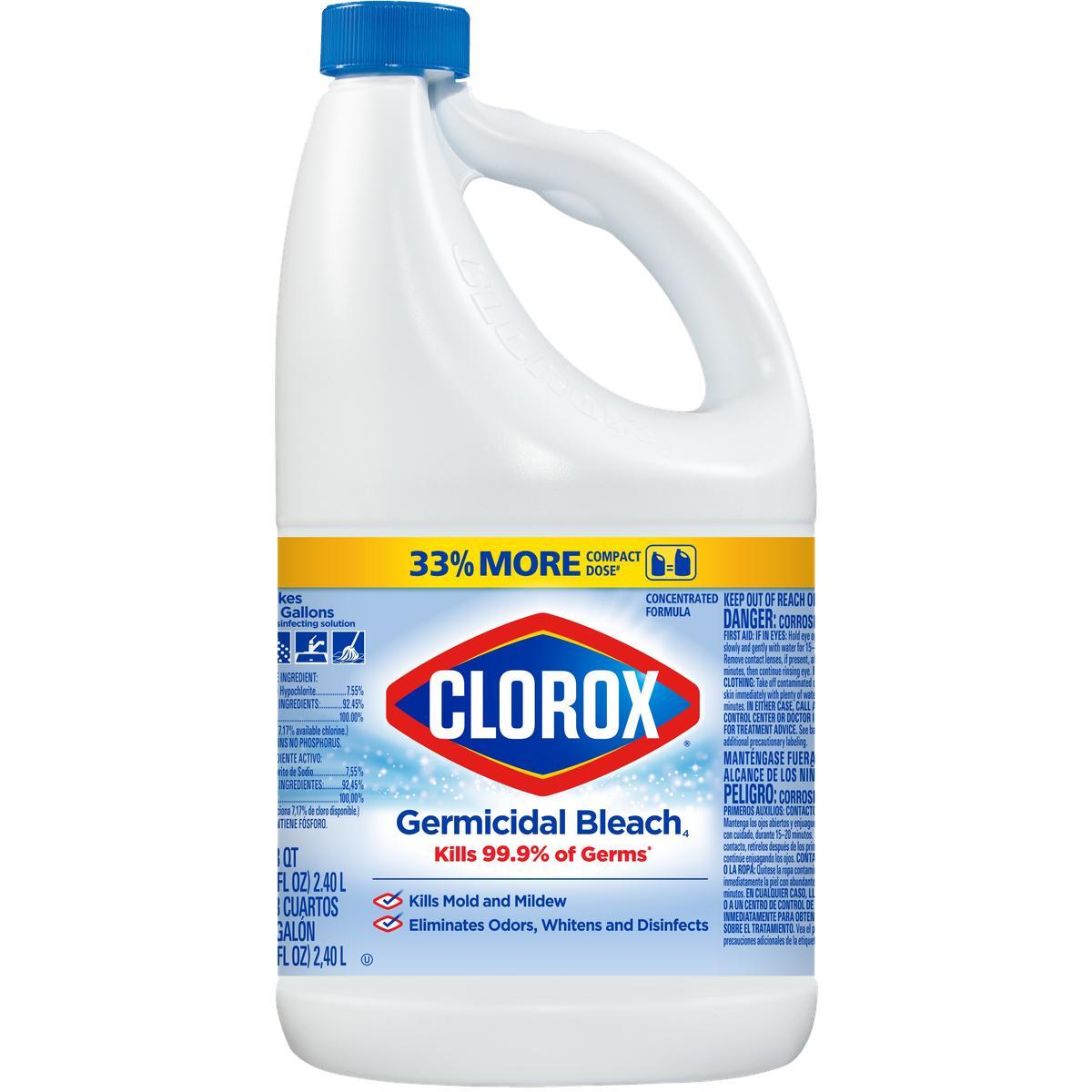 Clorox Germicidal Liquid Bleach 81-oz